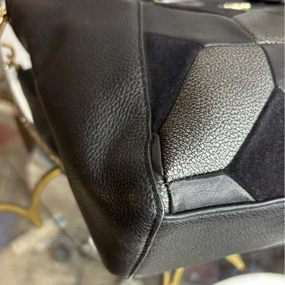 Coach 2015 Prairie Patchwork Satchel Bag EUC - Picture 11 of 14